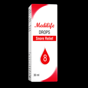 Snore relife Medilife Drops – 8 Net Qty. 30ml (Anti Snore)